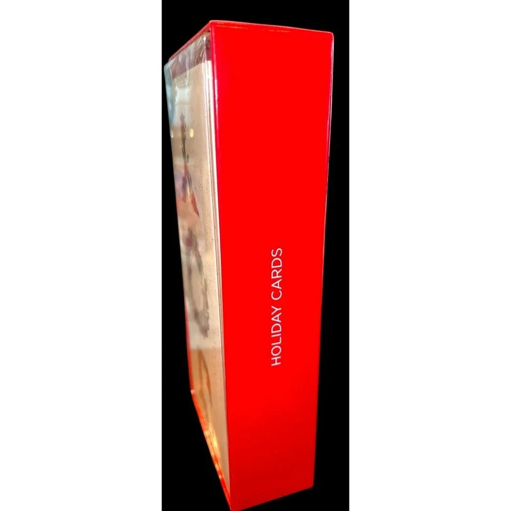 Papyrus JOY Holiday Note Cards 12 Box Set 16 Gold Foil Seals x mas stationary